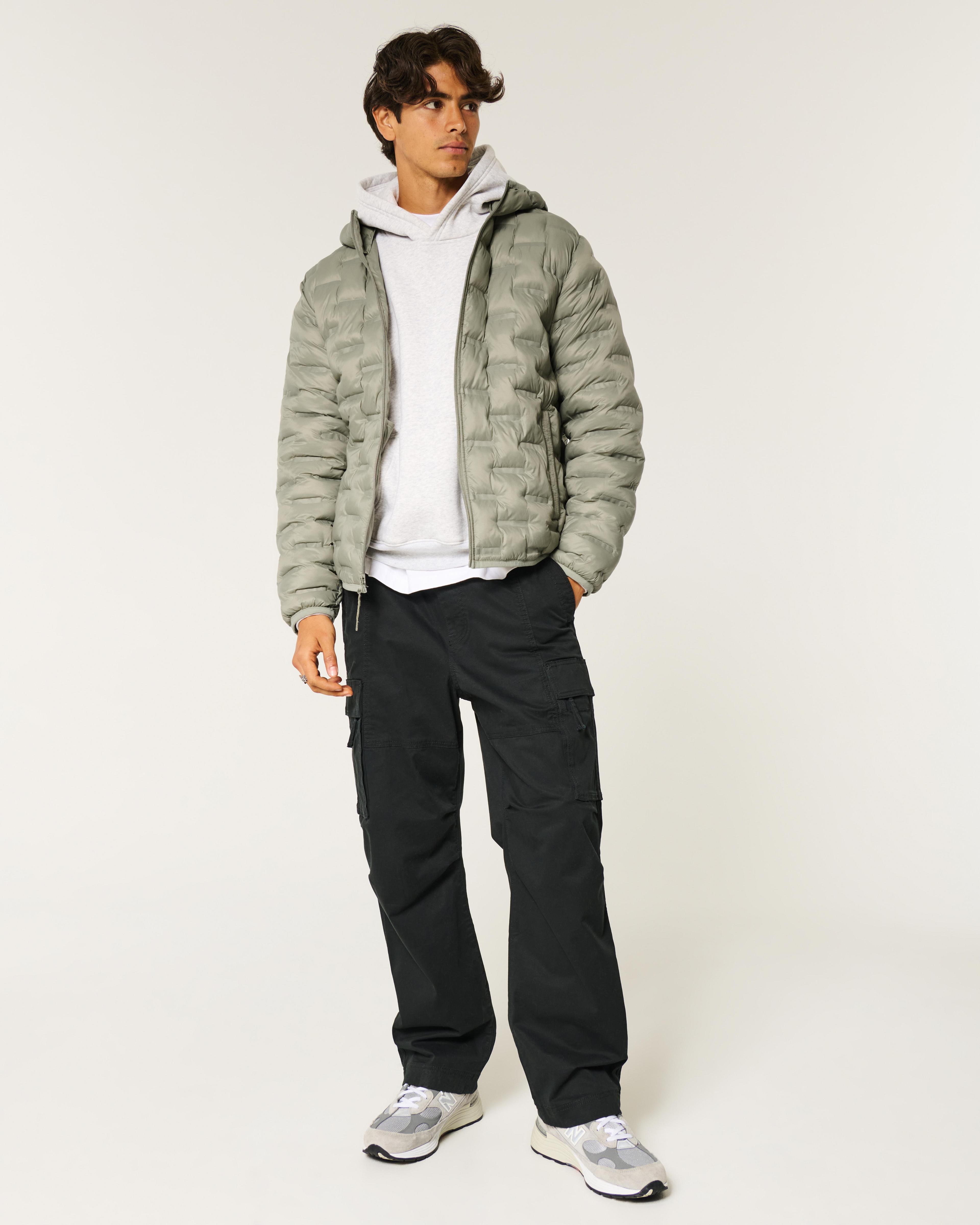 Mid-Weight Hooded Puffer Jacket Product Image