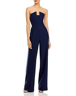 Black Halo Lena Strapless Jumpsuit Product Image