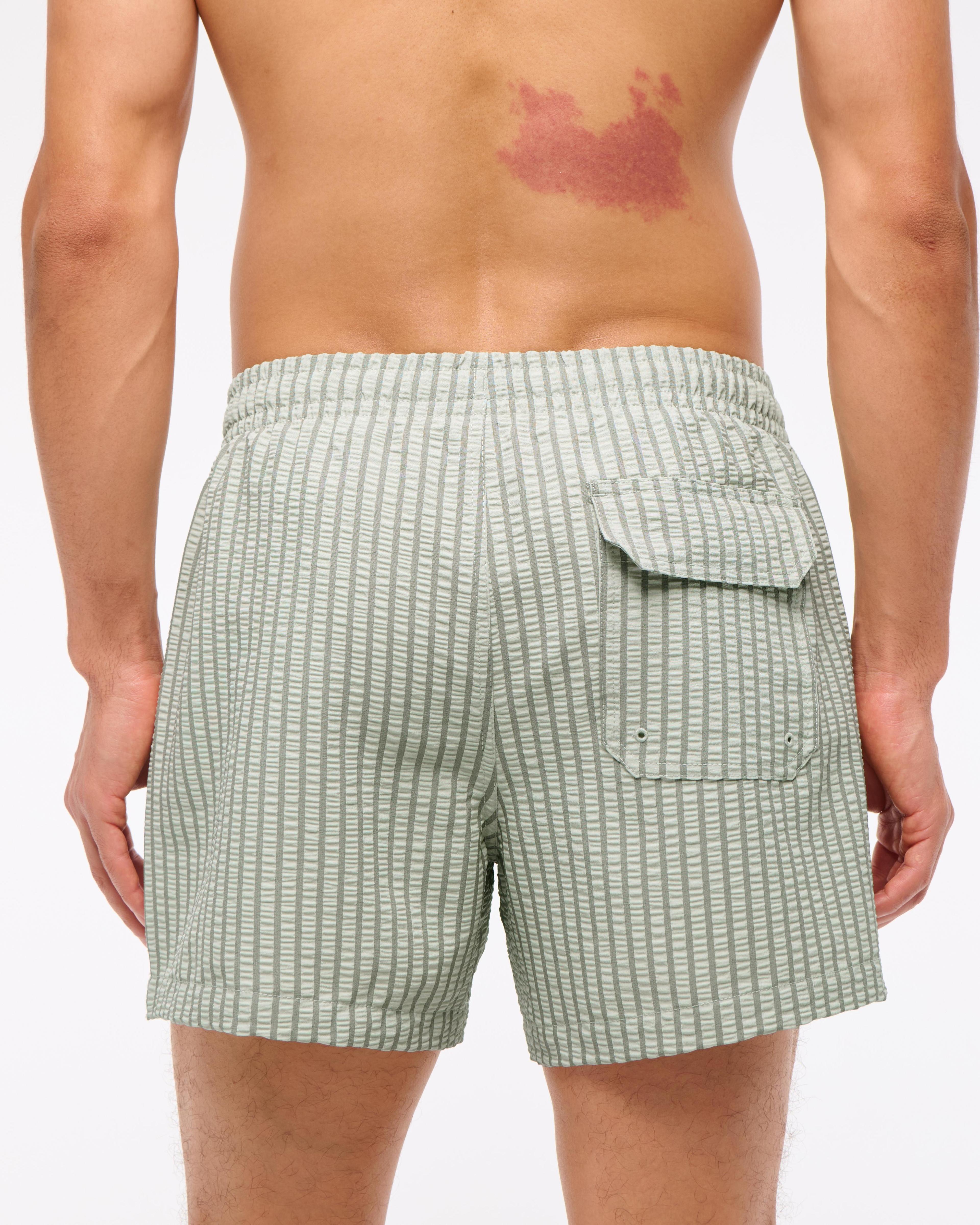 Pull-On Seersucker Swim Trunk Product Image