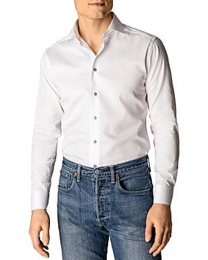 Eton Contemporary Fit Twill Dress Shirt Product Image