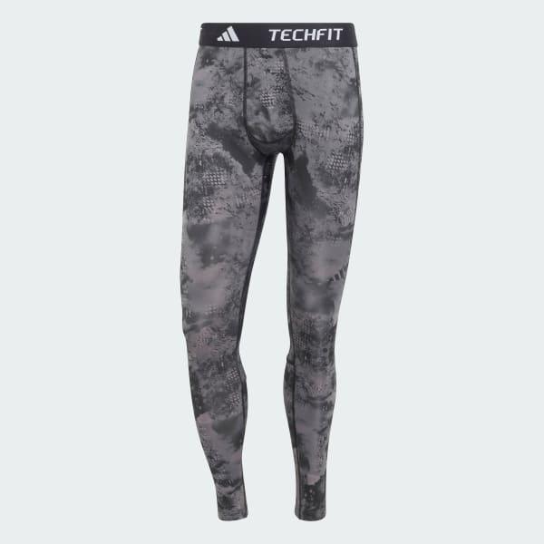 TECHFIT Training Allover Print Long Tights Product Image