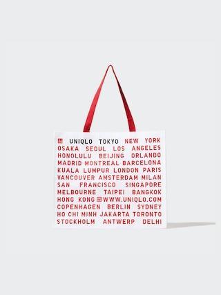 Mens Reusable Bag Off White One UNIQLO US Product Image