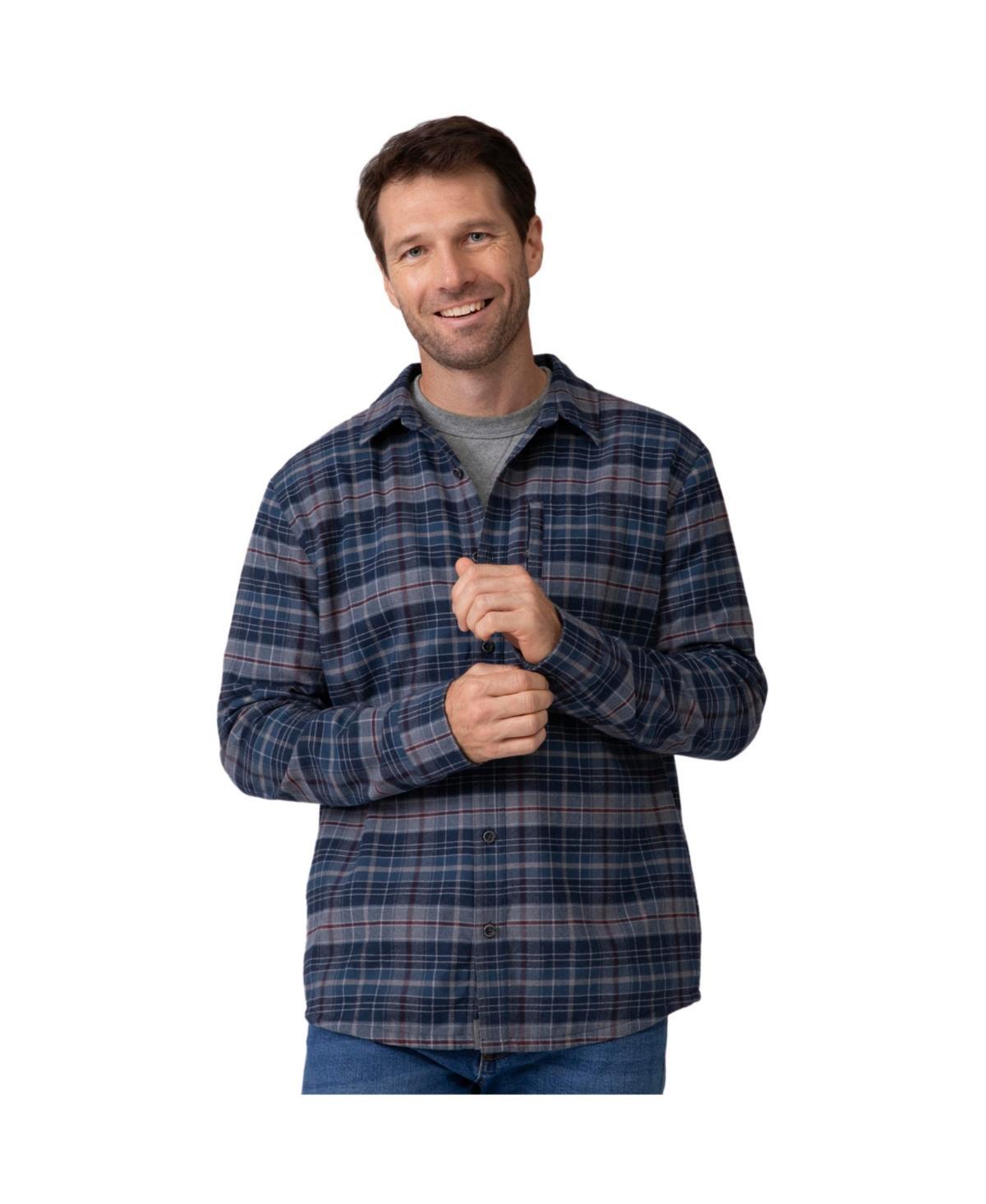 Free Country Mens Easywear Ii Fleece Lined Flannel Shirt Product Image