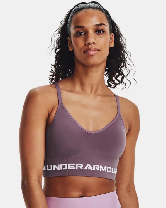 Women's UA Seamless Low Long Sports Bra Product Image