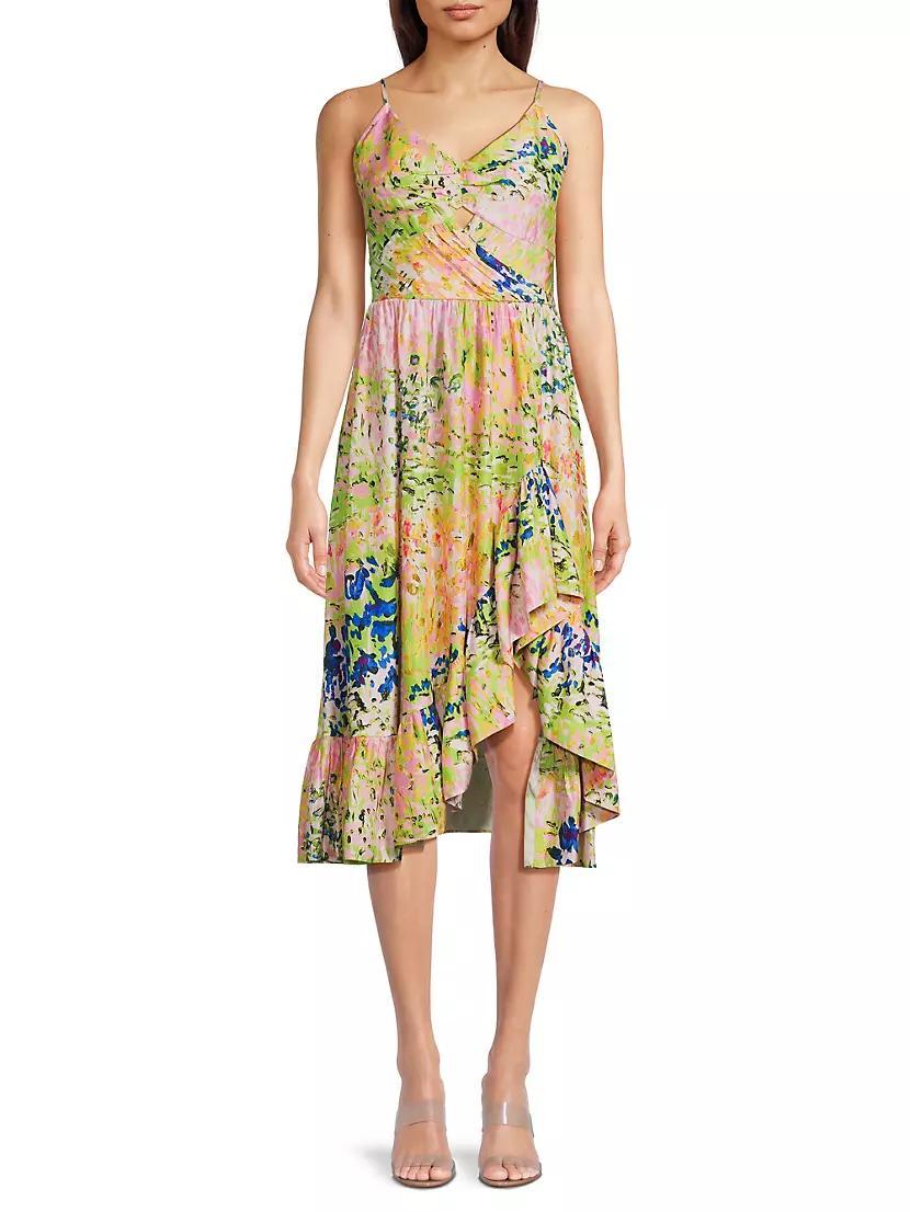 Floral Sleeveless Midi-Dress Product Image