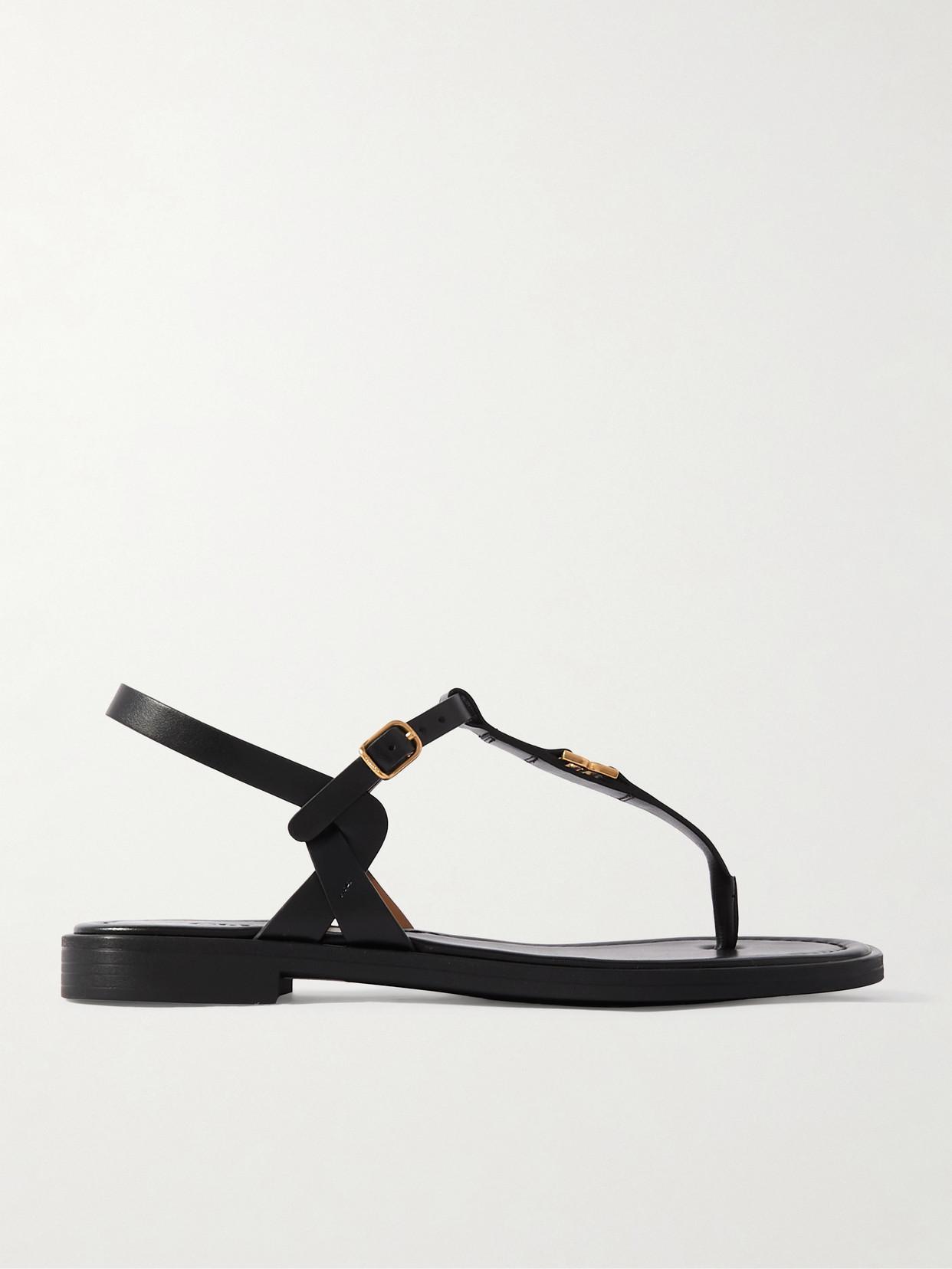 CHLOÉ Marcie Sandal Black Size 2 100% Bovine Leather Product Image