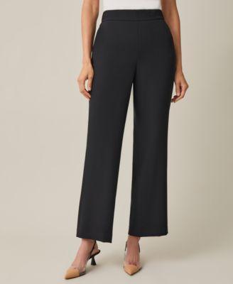 Kasper Womens Pull-On Straight-Leg Pants Product Image