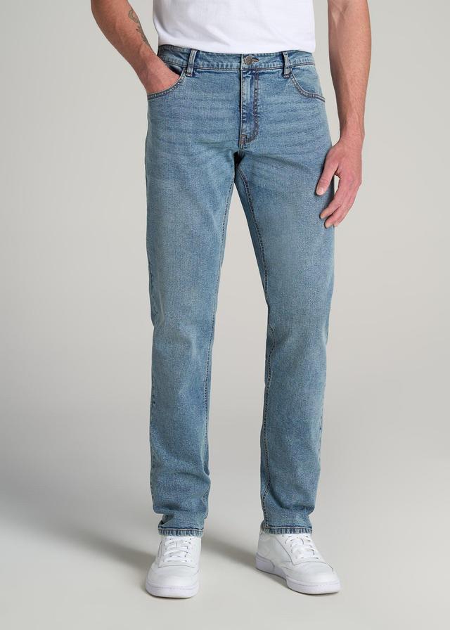 Carman TAPERED Jeans for Tall Men in Vintage Faded Blue Male Product Image