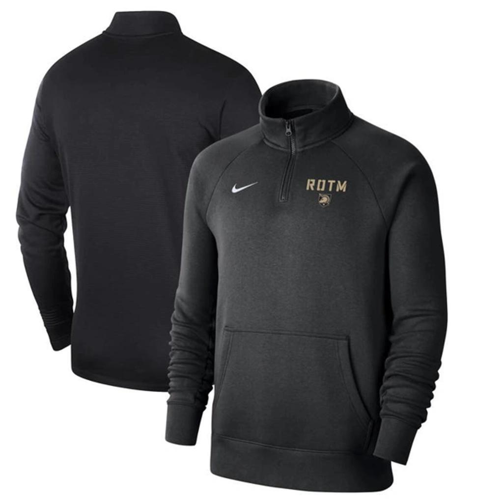 NIKE Black Army Black Knights 2023 Rivalry Collection Club Fleece Quarter-zip Pullover Jacket Product Image