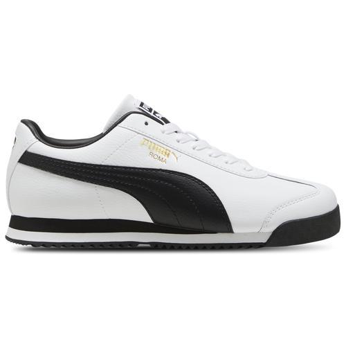 PUMA Mens PUMA Roma - Mens Running Shoes White/Black Product Image