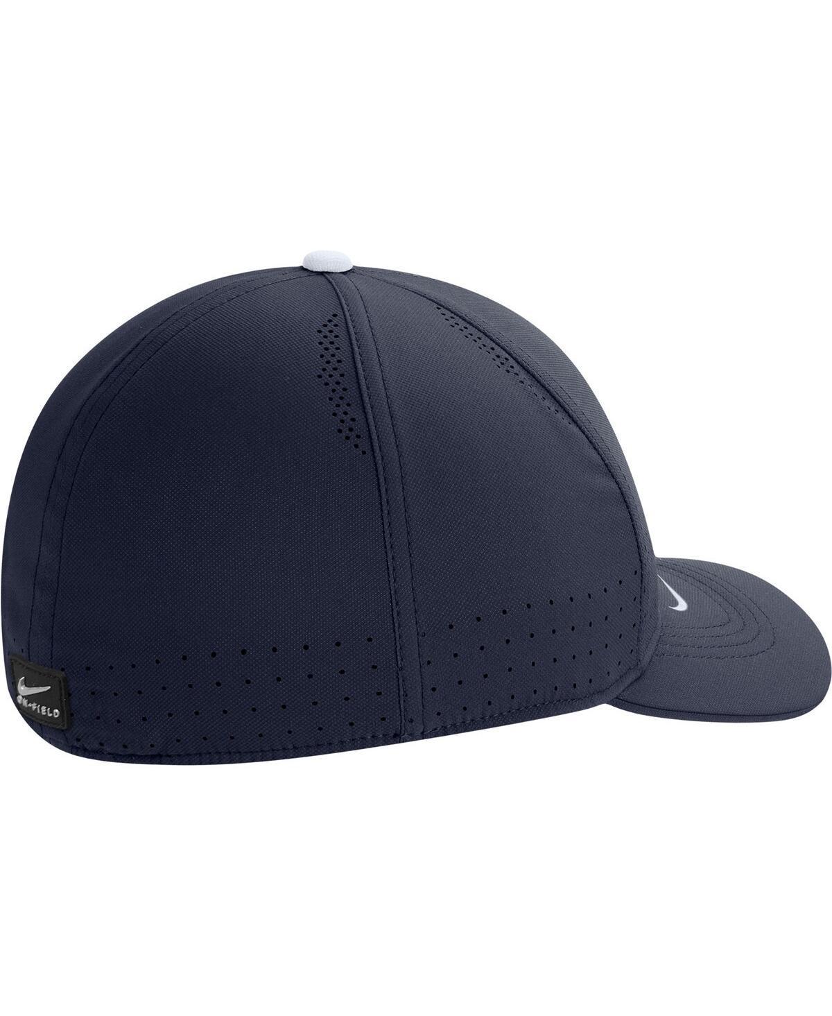 NIKE Men's  Navy Utah State Aggies 2022 Sideline Classic99 Swoosh Performance Flex Hat Product Image