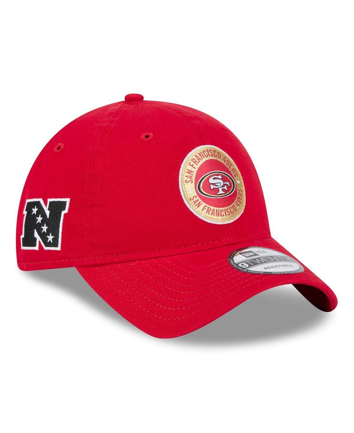 New Era Mens Scarlet San Francisco 49ers 2024 Sideline 9TWENTY Adjustable Hat Product Image