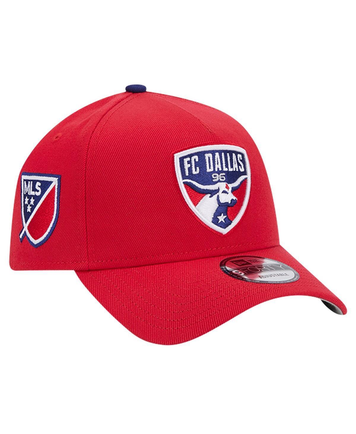 Mens New Era FC Dallas 2024 Kick Off Collection 9FORTY A-Frame Adjustable Hat Product Image