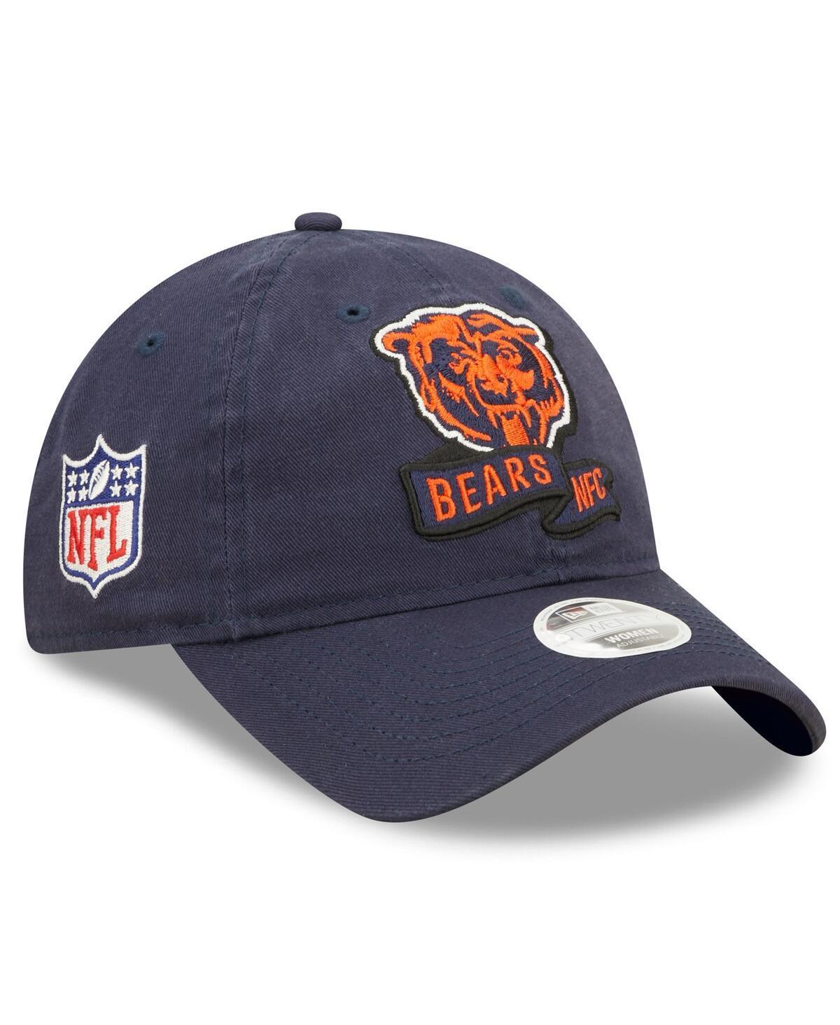 Womens New Era Navy Chicago Bears 2022 Sideline Adjustable 9TWENTY Hat Product Image