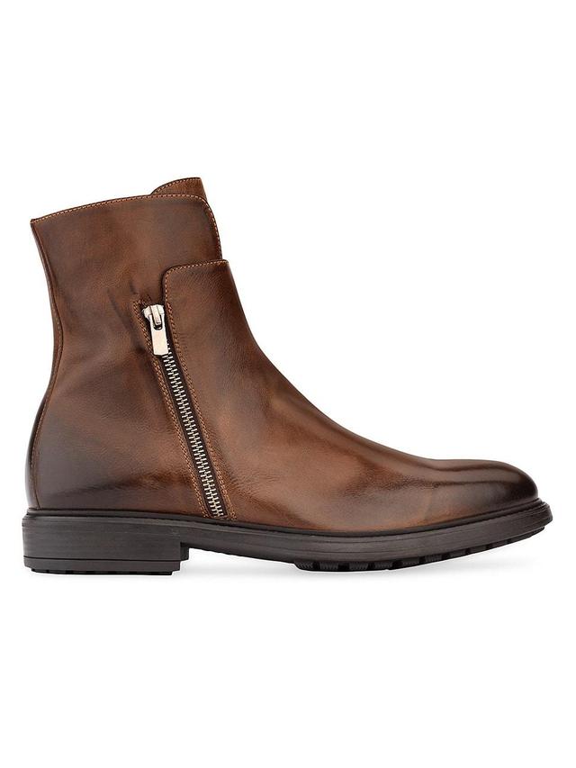 Mens Boyd Leather Ankle Boots Product Image