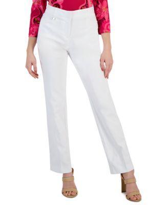 Petite Curvy Slim Leg Pants, Petite & Petite Short, Created for Macy's Product Image