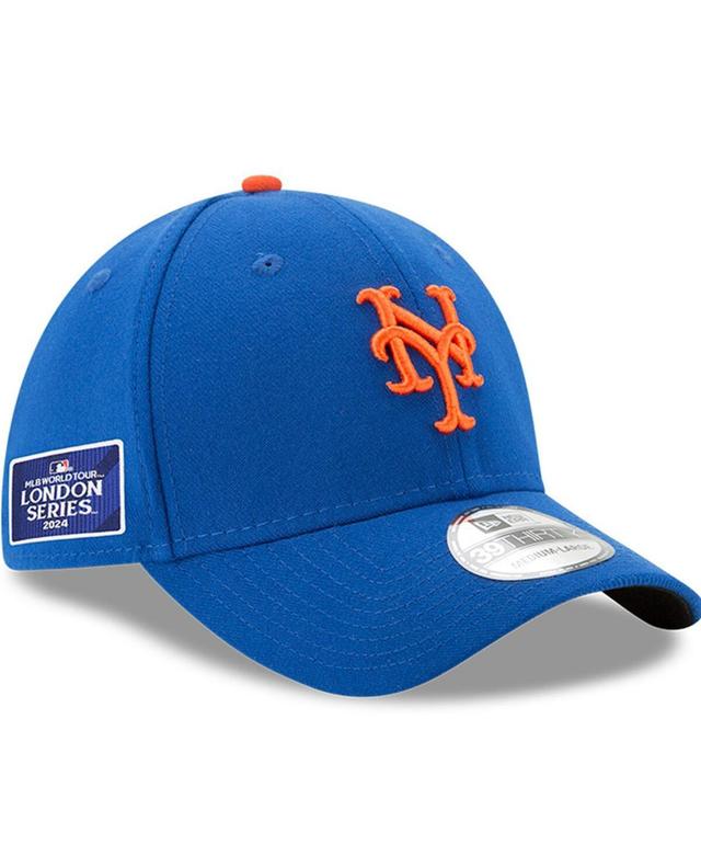 New Era Mens Royal New York Mets 2024 Mlb World Tour London Series 39THIRTY Flex Hat Product Image