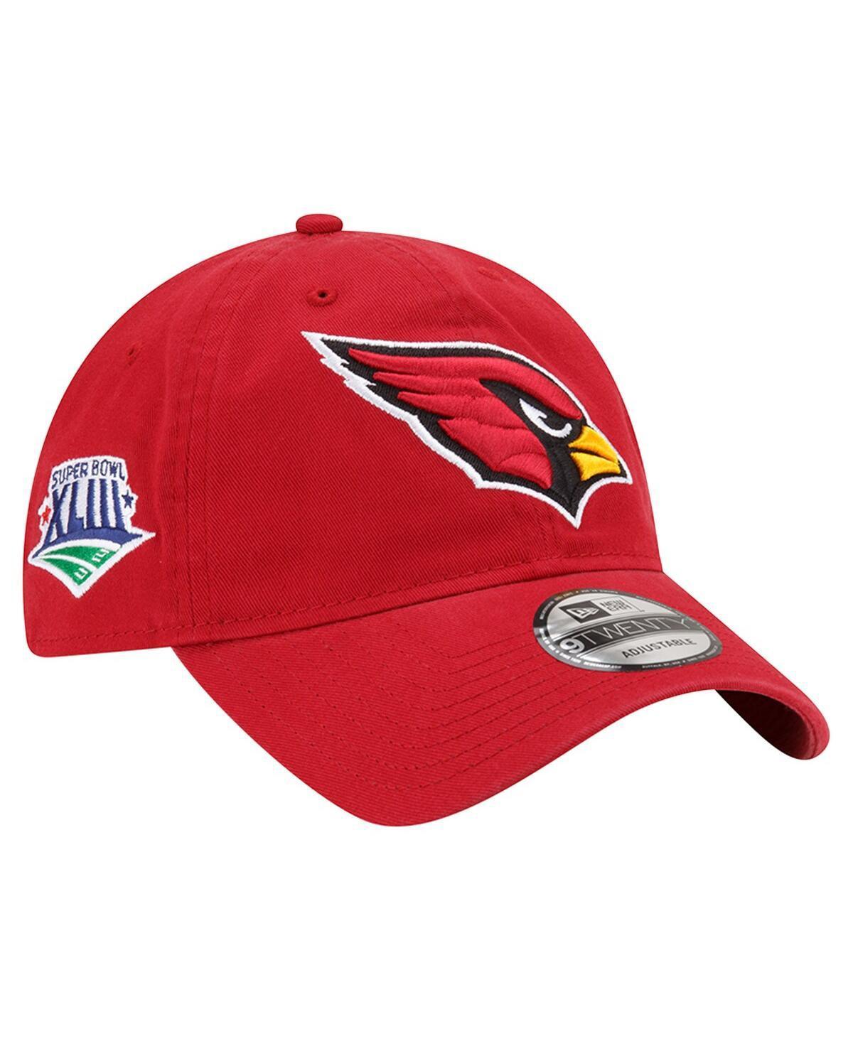 Mens New Era Cardinal Arizona Cardinals Distinct 9TWENTY Adjustable Hat Product Image