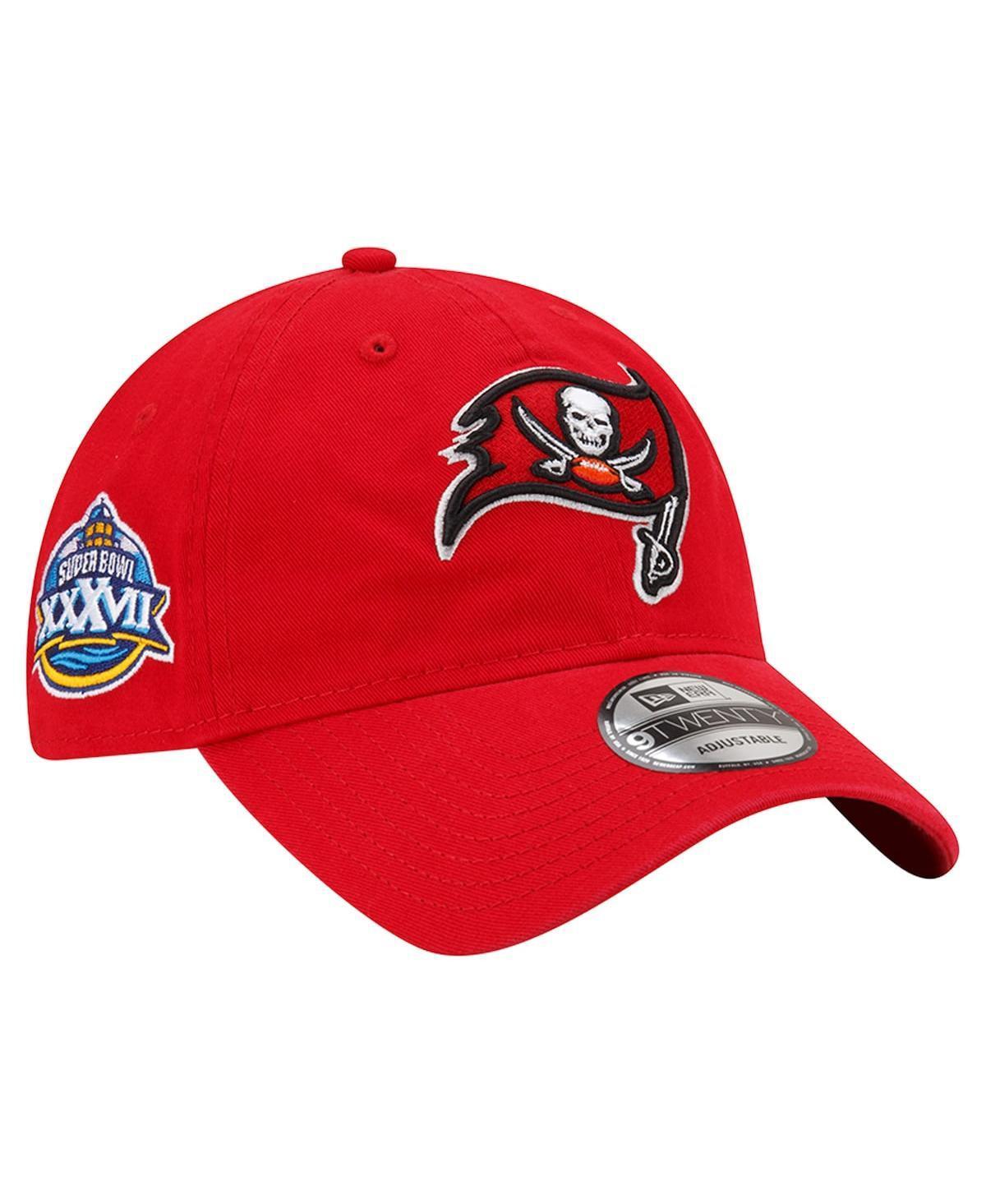 Mens New Era Tampa Bay Buccaneers Distinct 9TWENTY Adjustable Hat Product Image