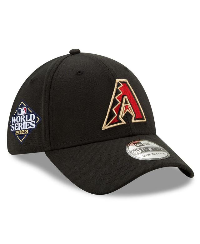 Mens New Era Arizona Diamondbacks 2023 World Series Side Patch 39THIRTY Flex Hat Product Image