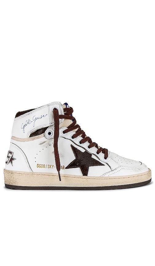 Golden Goose Sky Star Sneaker in White. Size 36, 38, 39, 40. Product Image