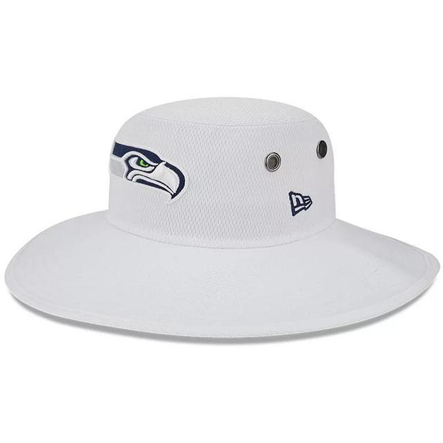 Mens New Era Seattle Seahawks 2023 NFL Training Camp Panama Bucket Hat Product Image