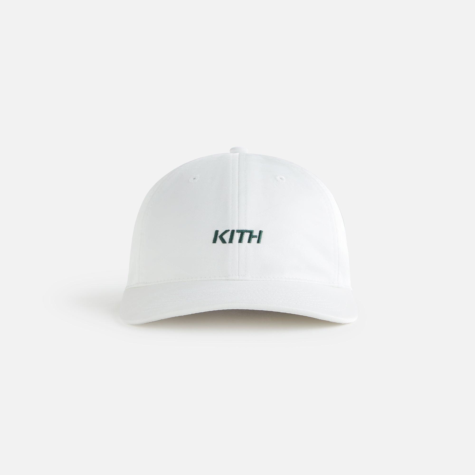 Kith Women Jacquard Sport Cap - White Female Product Image