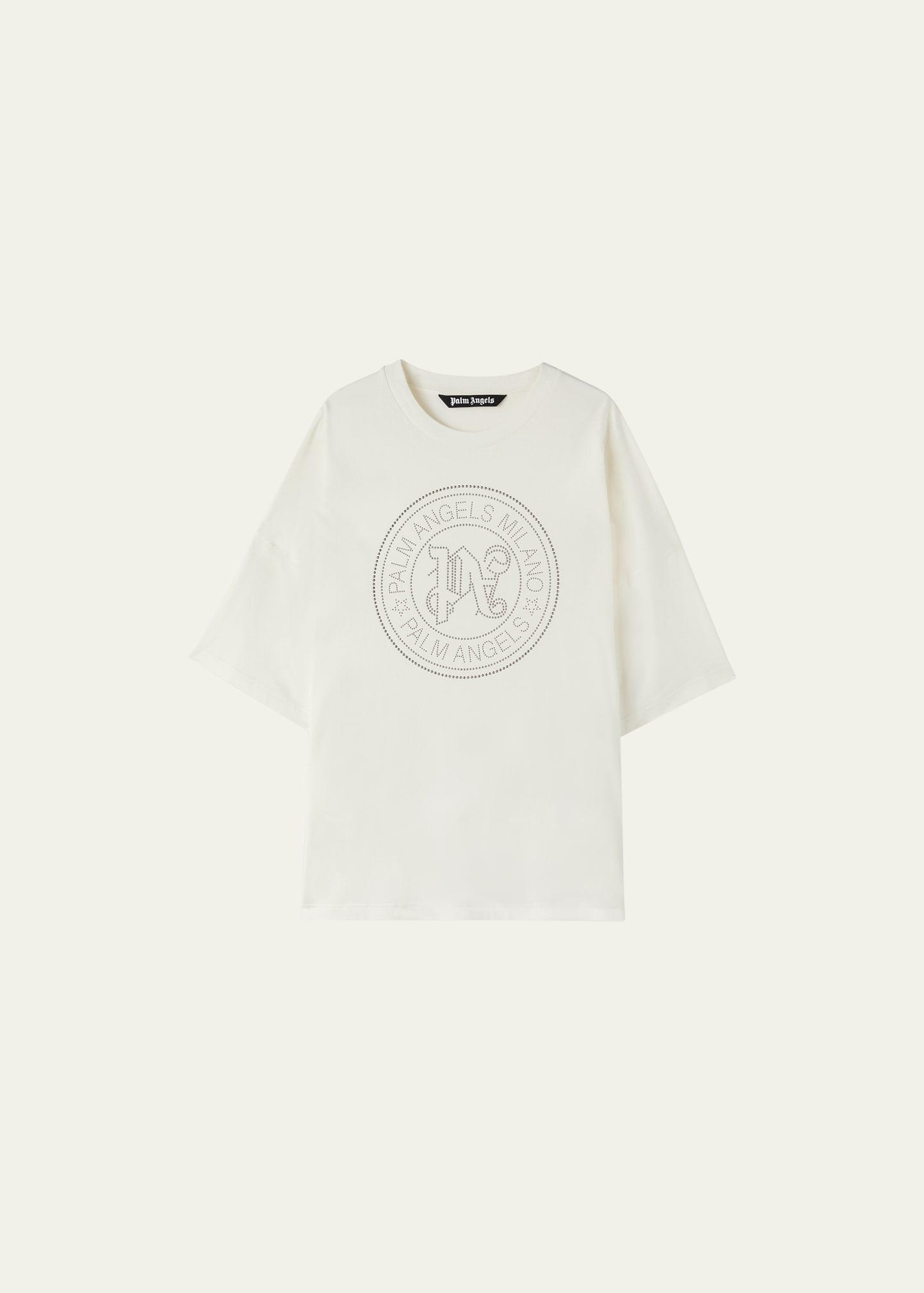 Mens Milano Circle Stud Boxy T-Shirt Product Image