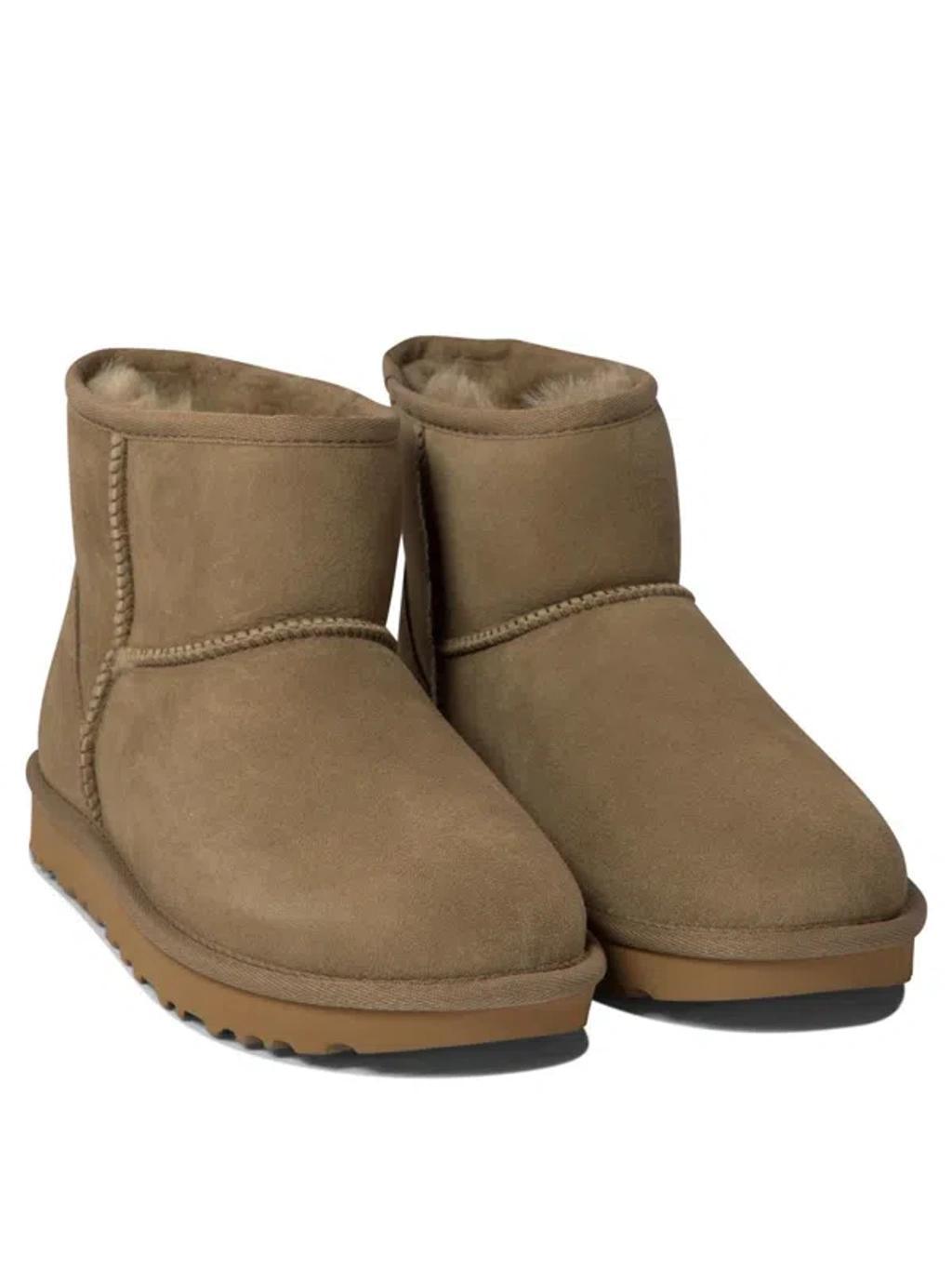 UGG Classic Mini Ankle Boot In Grey Product Image