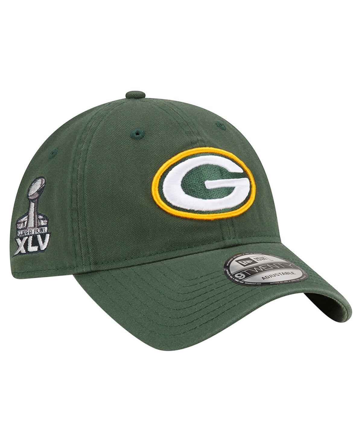 Mens New Era Green Green Bay Packers Distinct 9TWENTY Adjustable Hat Product Image