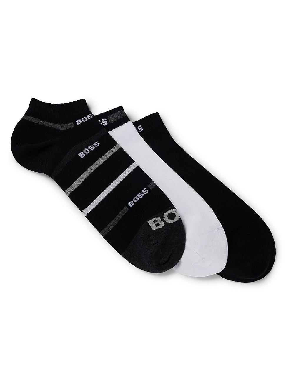 Mens Three-pack of socks in a cotton blend Product Image