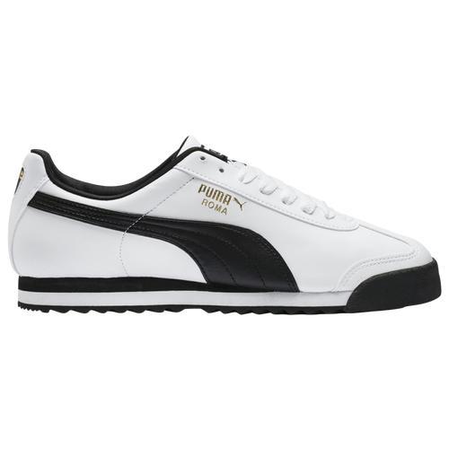 PUMA Mens PUMA Roma Basic - Mens Shoes White/Black Product Image