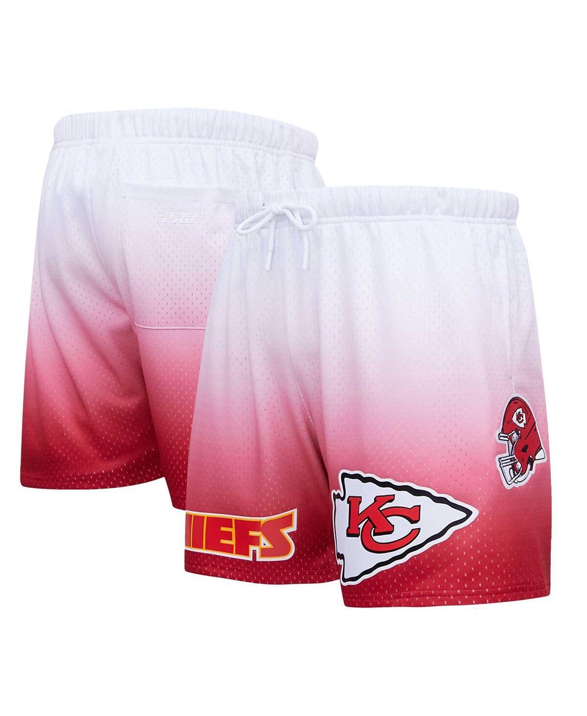 Mens Pro Standard Red Kansas City Chiefs Ombre Mesh Shorts - Red Product Image