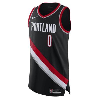 Damian Lillard Trail Blazers Icon Edition 2020 Men's Nike NBA Authentic Jersey Product Image