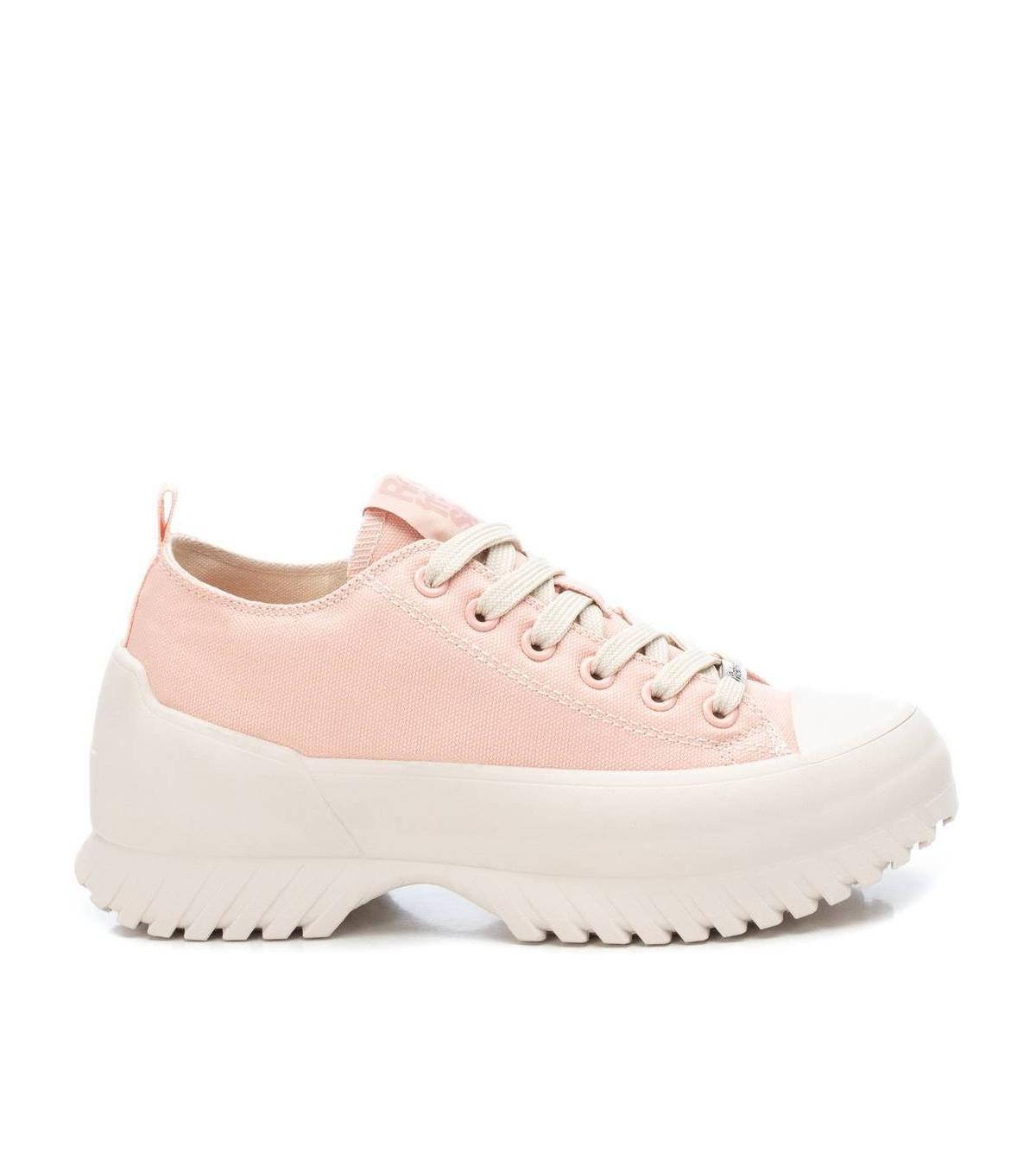 Womens Canvas Platform Sneakers By Xti Product Image