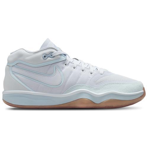 Nike Womens Zoom G.T Hustle 2 - Running Shoes Football Grey/Glacier Blue/Football Grey Product Image