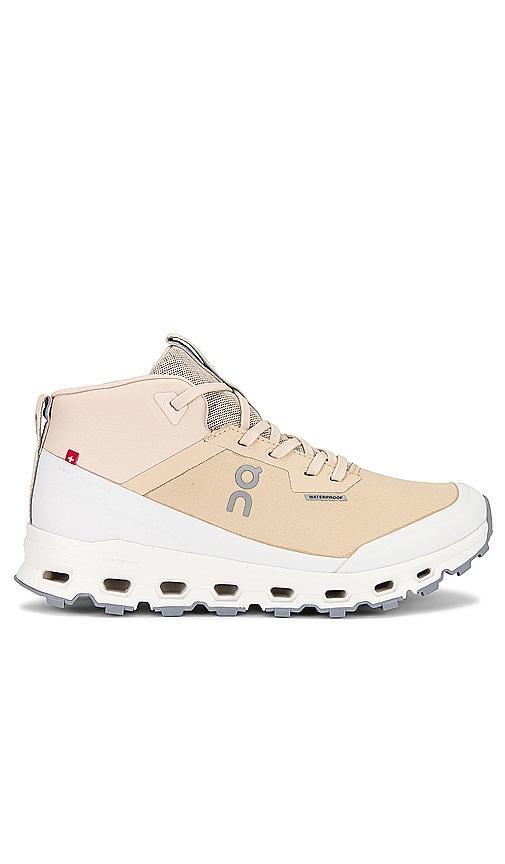 On Cloudroam Waterproof Sneaker in Peach. Size 10.5, 8.5. Product Image