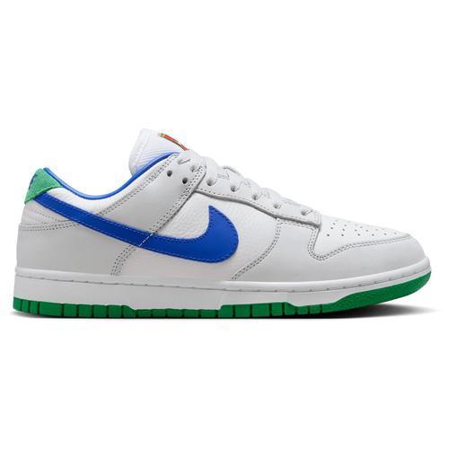 Nike Womens Nike Dunk Low Premium - Womens Basketball Shoes Blue/White/Green Product Image