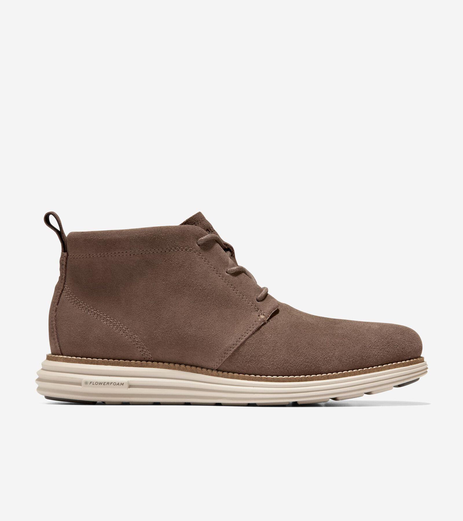 Cole Haan Mens riginal Grand Remastered Chukka Boots Wp - Brown Size 14 Product Image