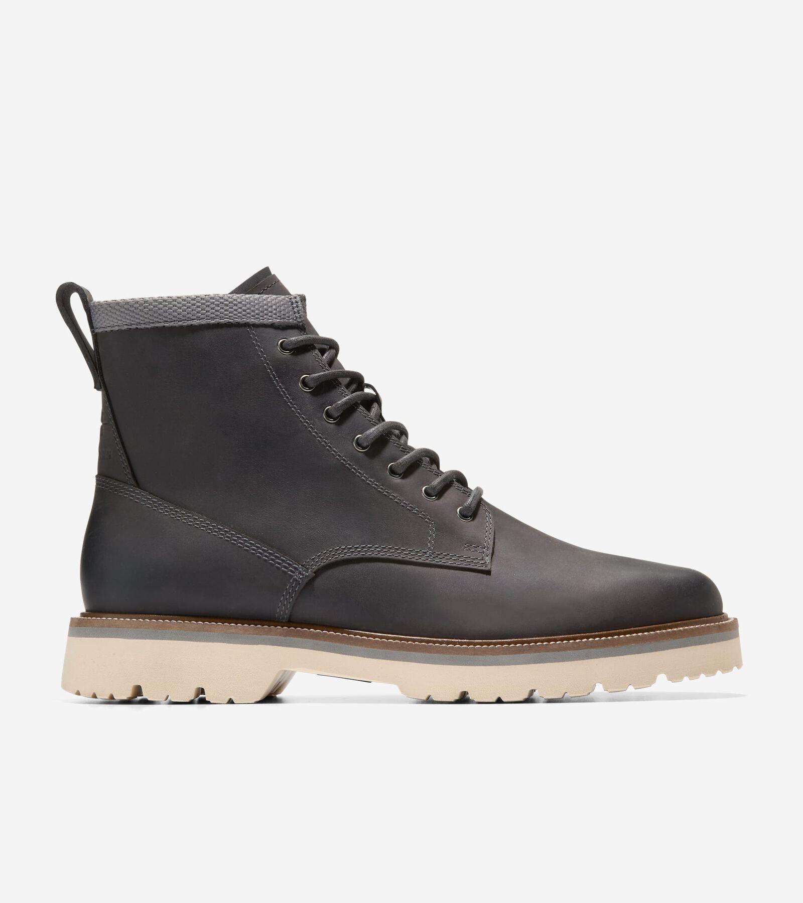 Cole Haan Mens American Classics Plain Toe Boot - Grey Size 12 Waterproof Product Image