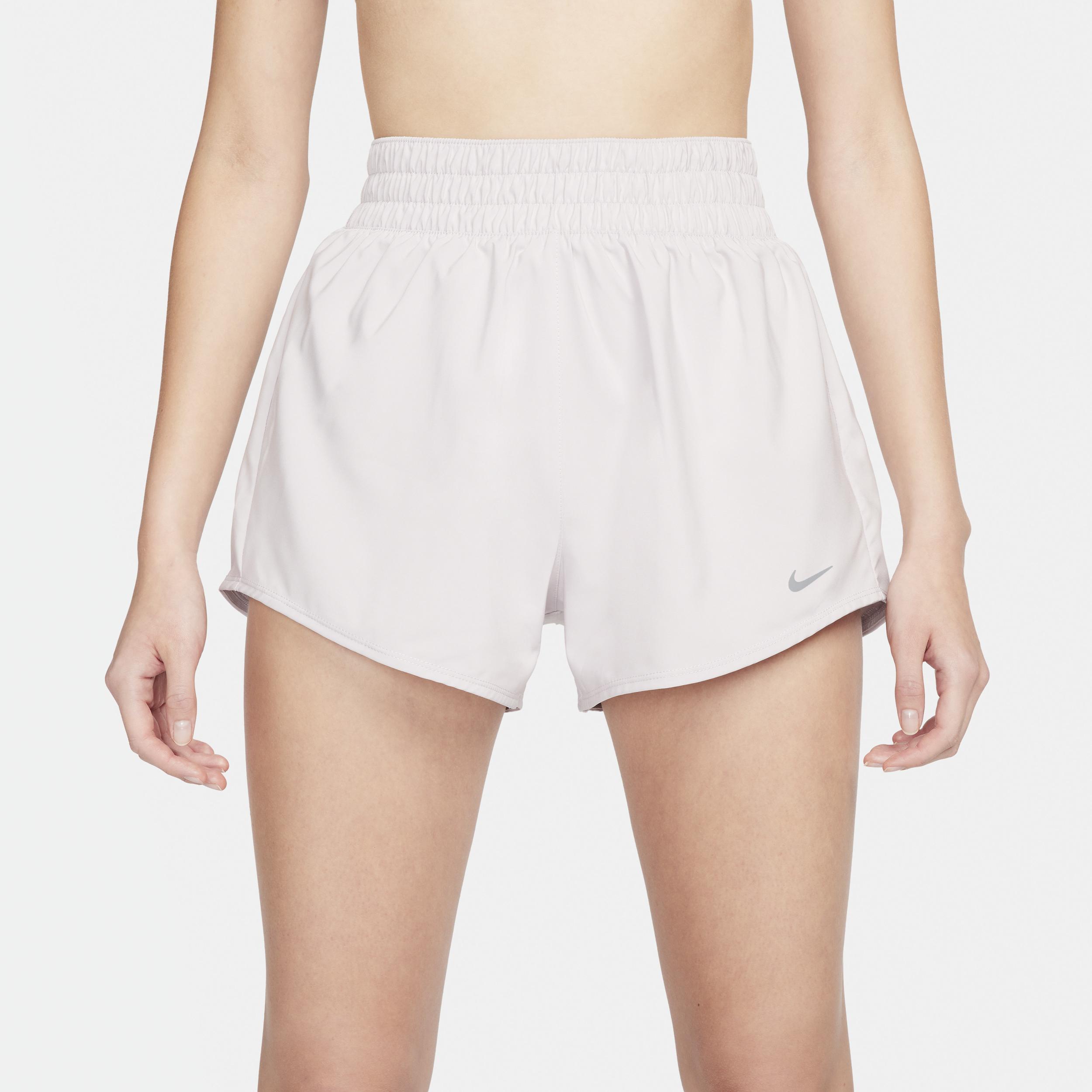 Nike Women's One Dri-FIT High-Waisted 3" Brief-Lined Shorts Product Image