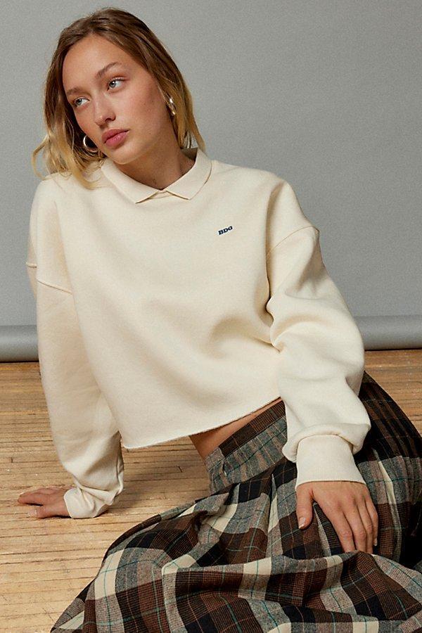 BDG Collared Pullover Sweatshirt Womens at Urban Outfitters Product Image