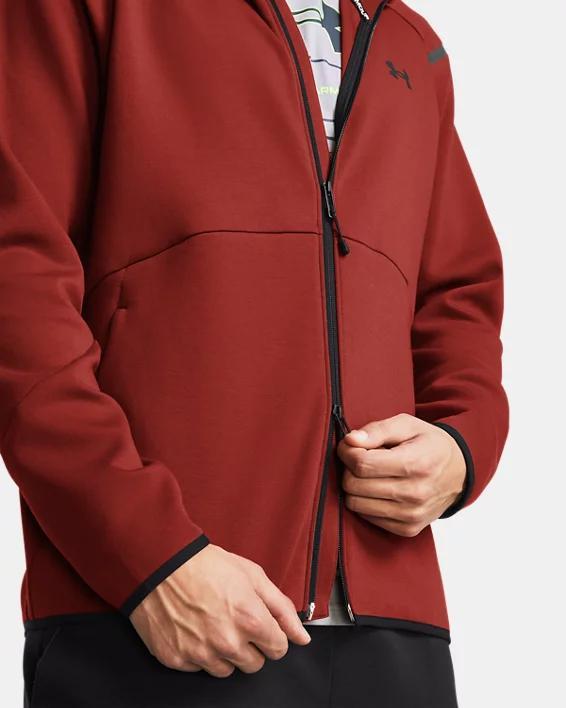 Men's UA Unstoppable Fleece Full-Zip Product Image