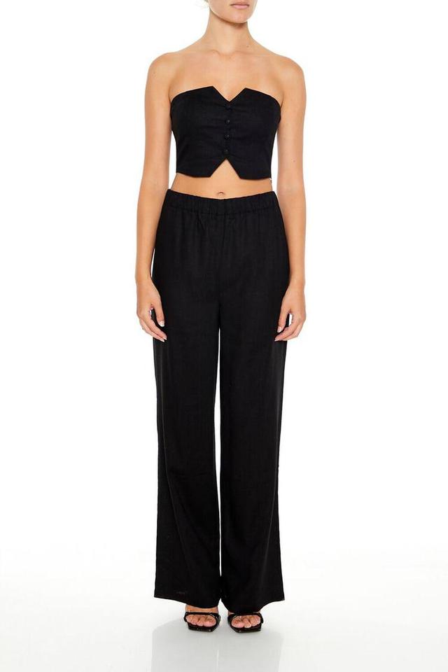 Notched Tube Top & Pants Set | Forever 21 Product Image