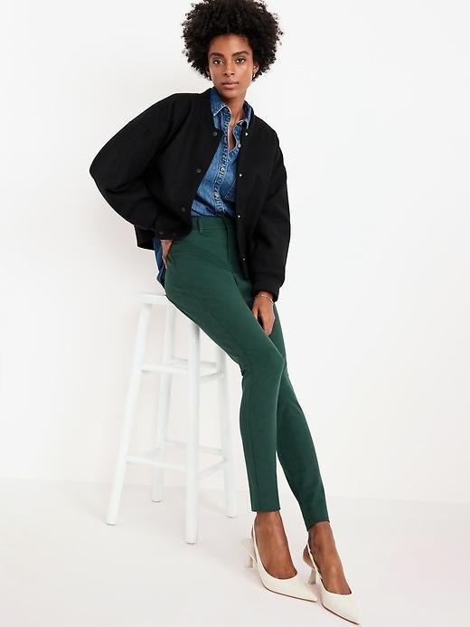 High-Waisted Pixie Skinny Pants Product Image