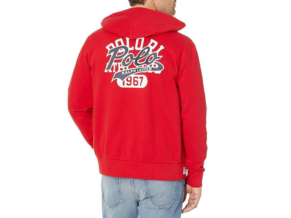 Polo Ralph Lauren Stacked-Logo Fleece Full Zip Hoodie Men's Clothing Product Image