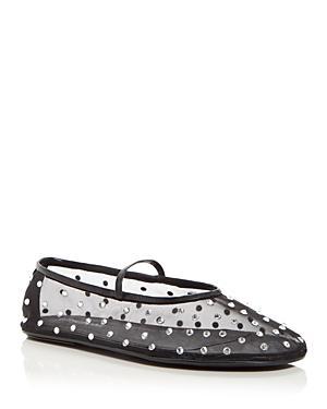 Jeffrey Campbell Womens Swanlake Embellished Mary Jane Flats Product Image