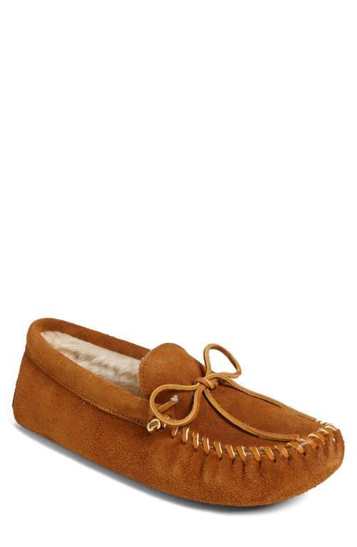 Minnetonka Softsole Slipper with Faux Fur Lining Product Image