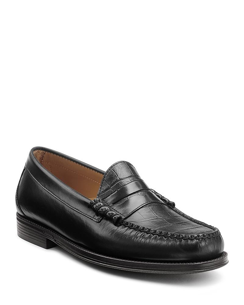 G.H. Bass Mens Larkin Tassel Brogue Leather Weejun Loafers Product Image