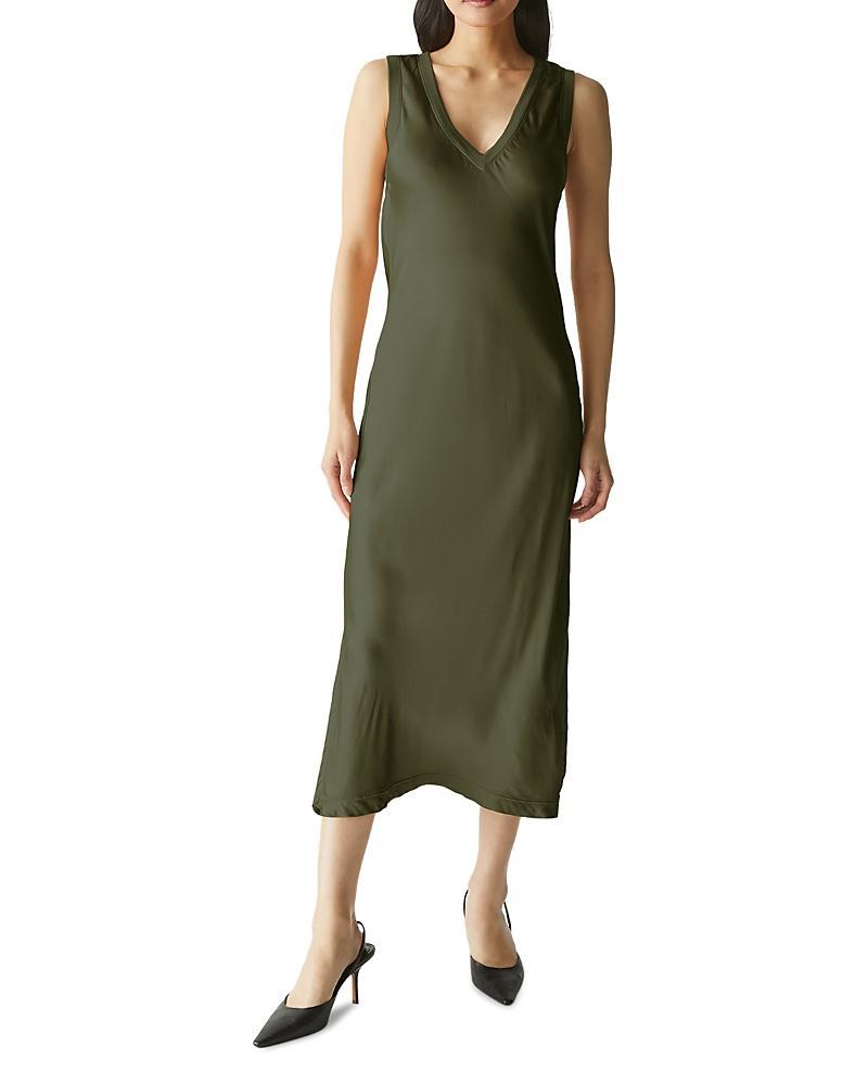 Michael Stars Randi Sleeveless V-Neck Midi Dress Product Image